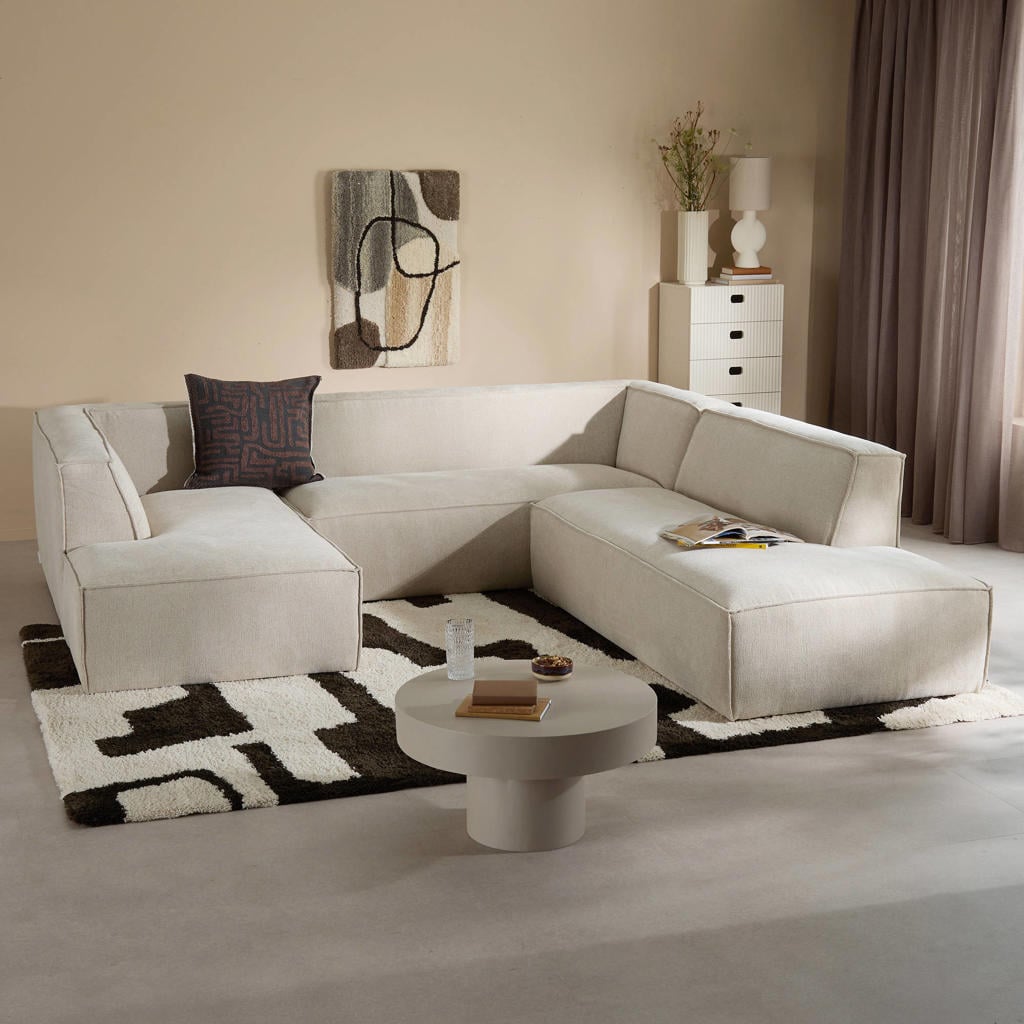 NOUS Living hoekbank Newton hoek rechts - beige