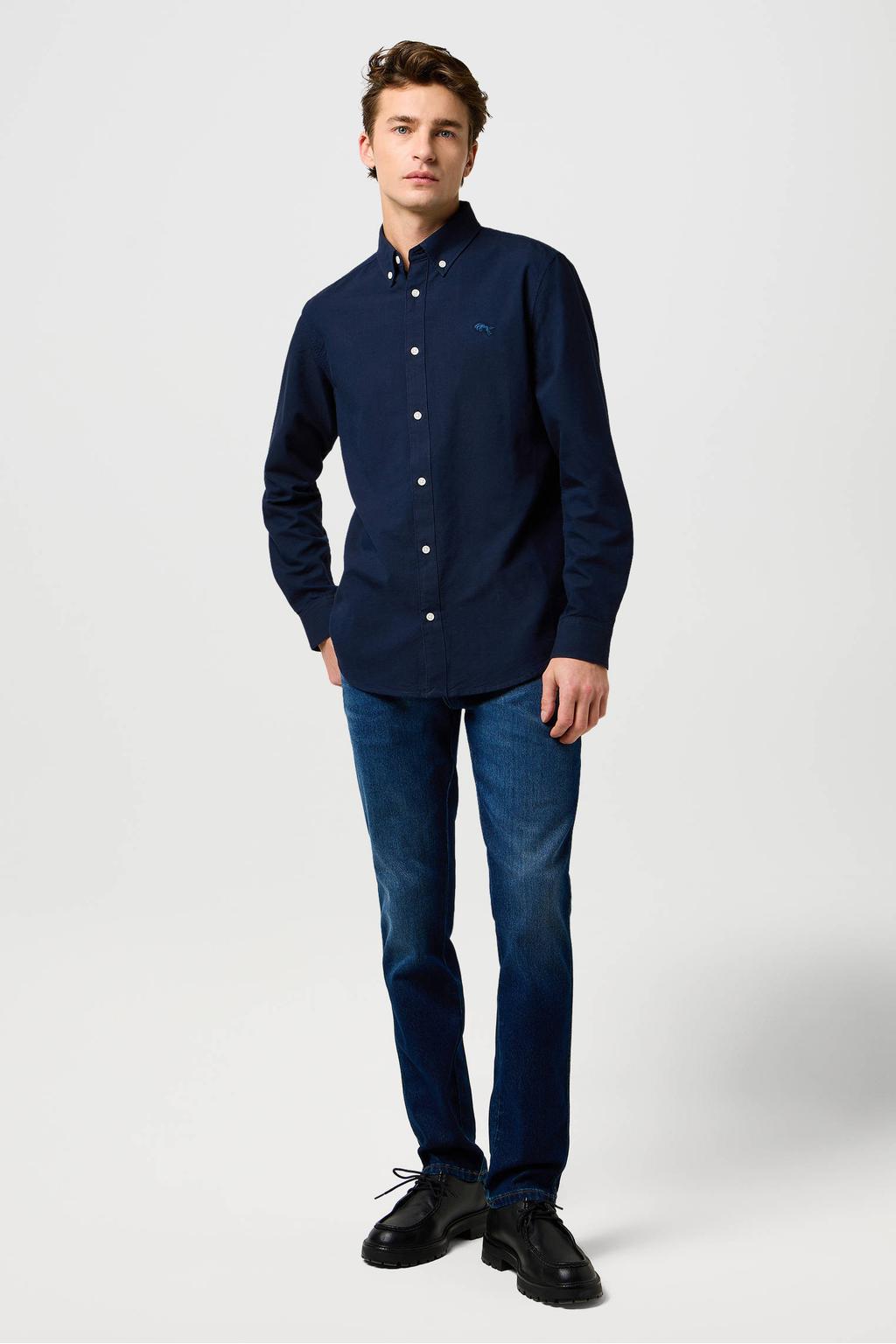 Wrangler Texas Slim slim fit jeans fog