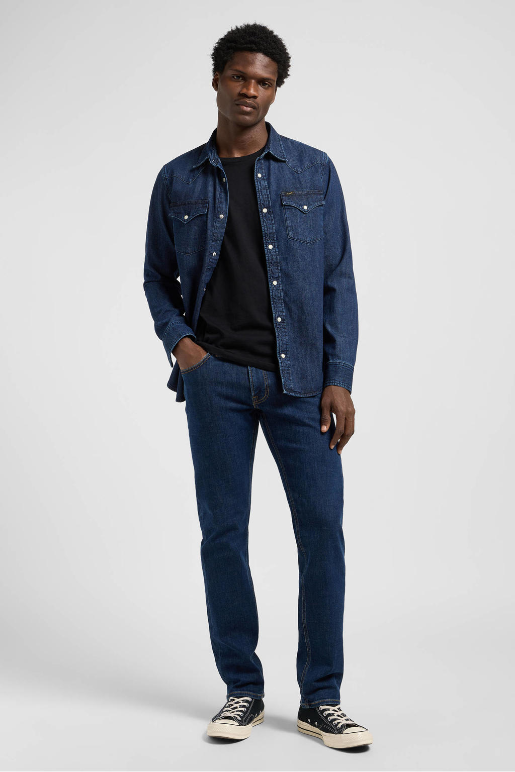 Lee Daren regular fit jeans dark ocean