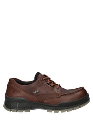 Track 25 leren veterschoenen donkerbruin