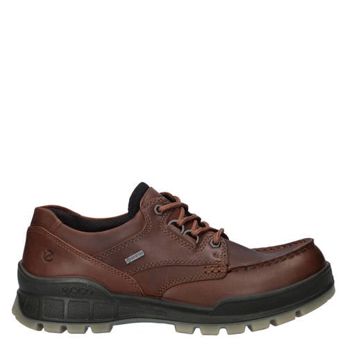 Ecco Track 25 leren veterschoenen donkerbruin afbeelding