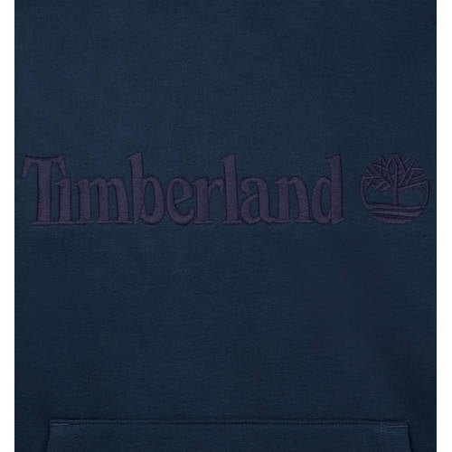 Timberland hoodie donkerblauw afbeelding