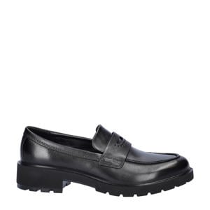 Vienna chunky leren loafers zwart