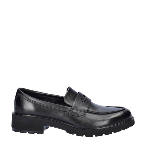 Ecco Vienna chunky leren loafers zwart afbeelding