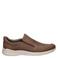 Ecco Irving nubuck instappers donkerbruin