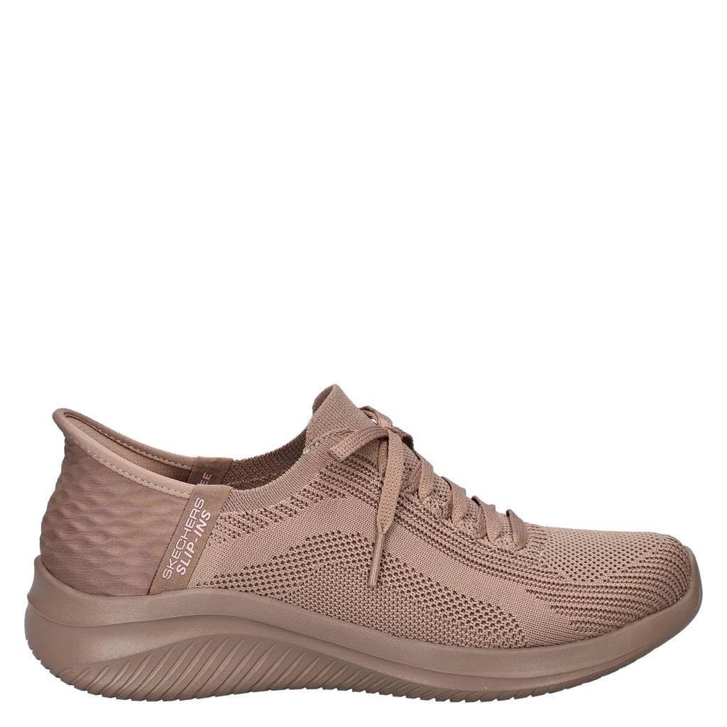 Taupe dames Skechers Hands Free Slip-Ins Ultra Flex 3.0 sneakers