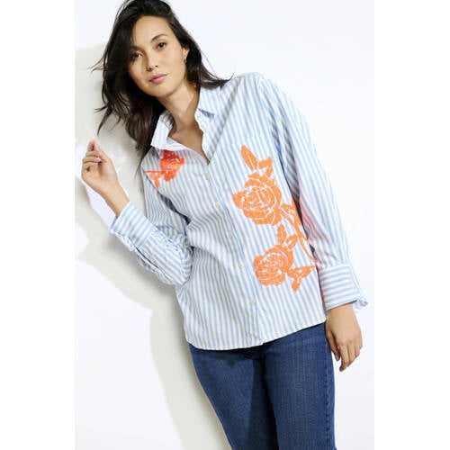 LOLALIZA blouse blauw afbeelding