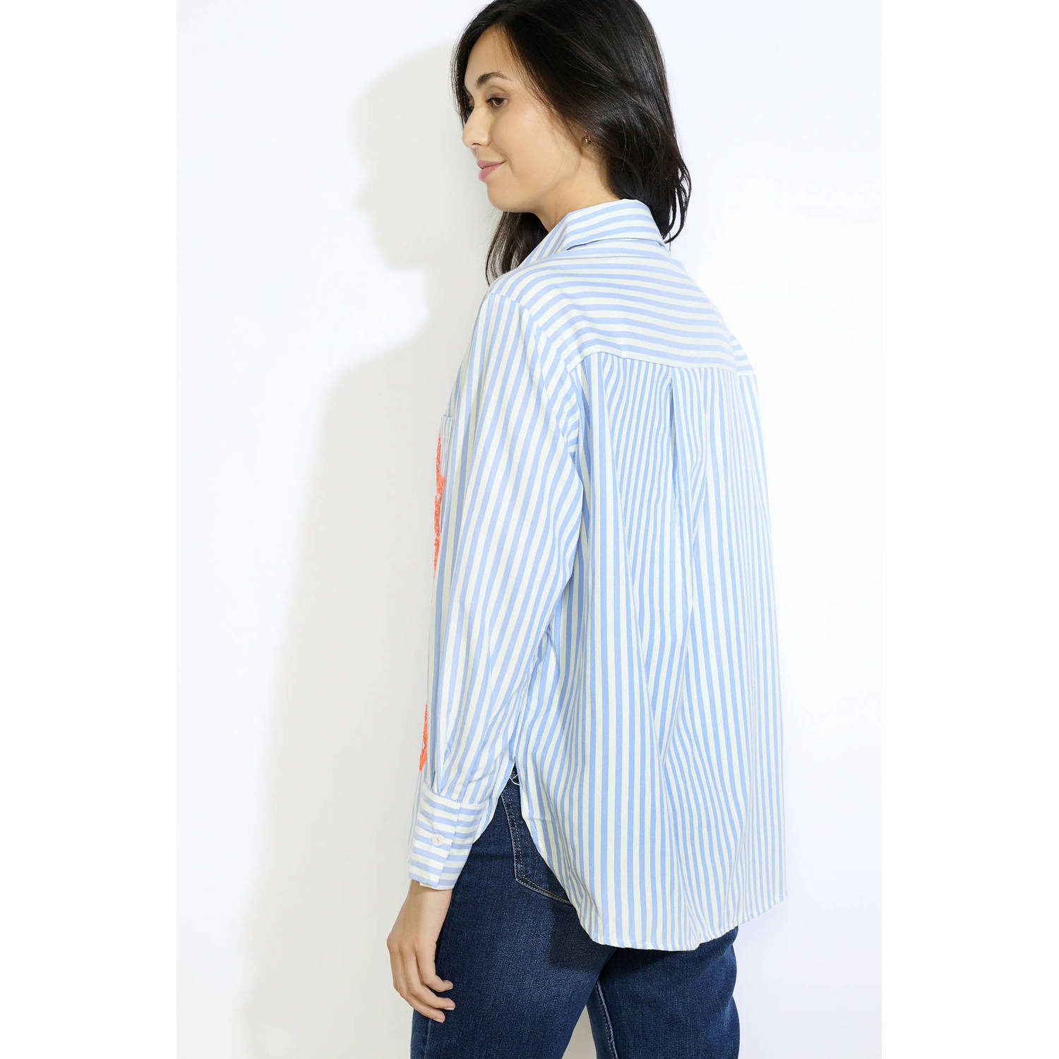 LOLALIZA blouse blauw