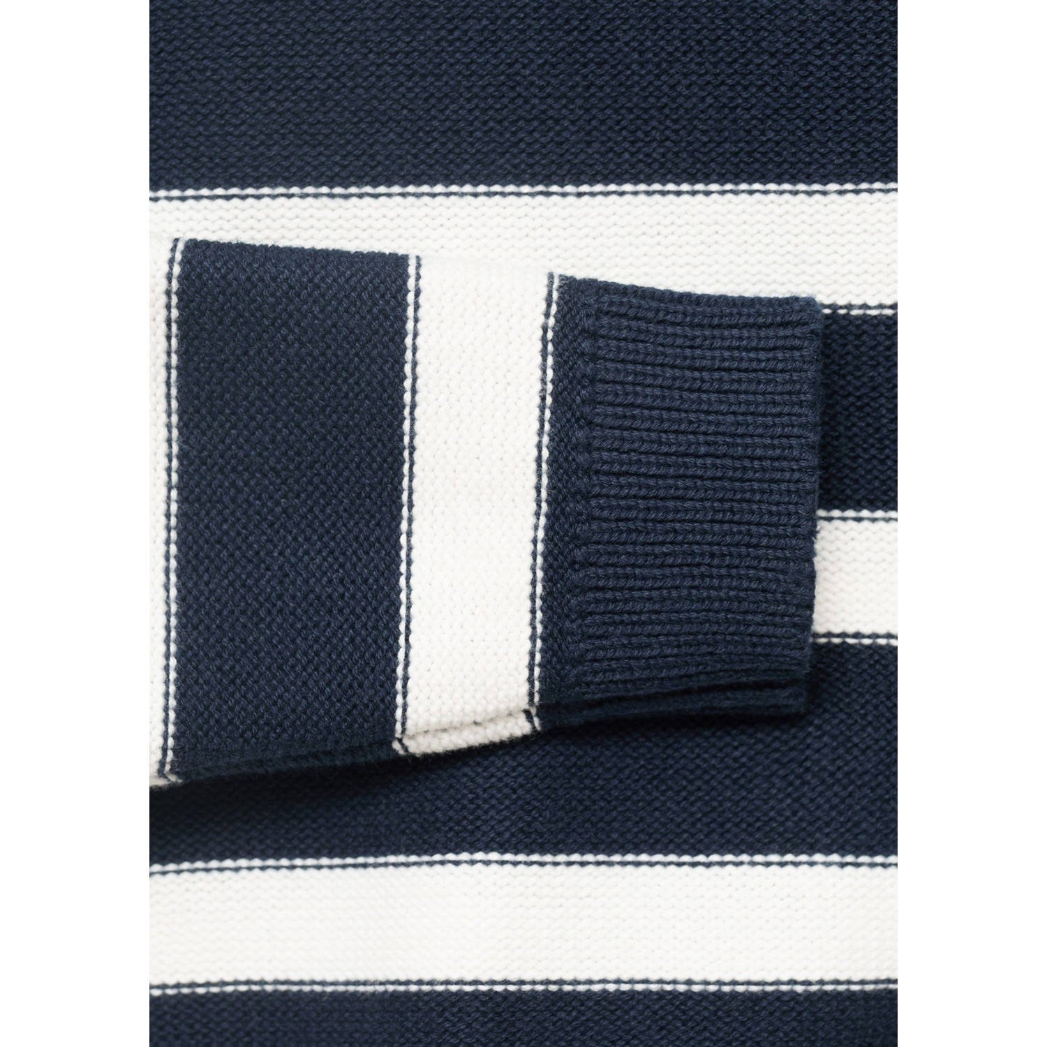Mango Kids trui marine fijn gebreid