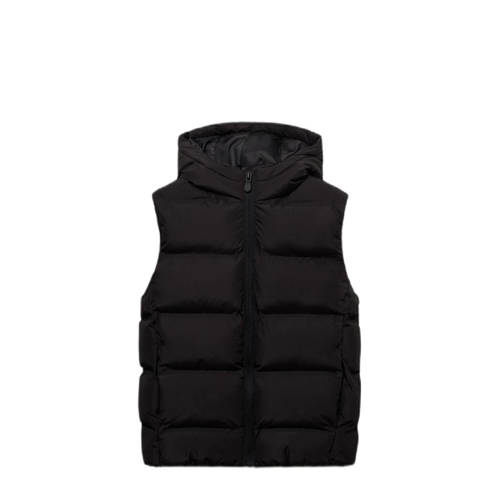 Mango Kids bodywarmer zwart afbeelding