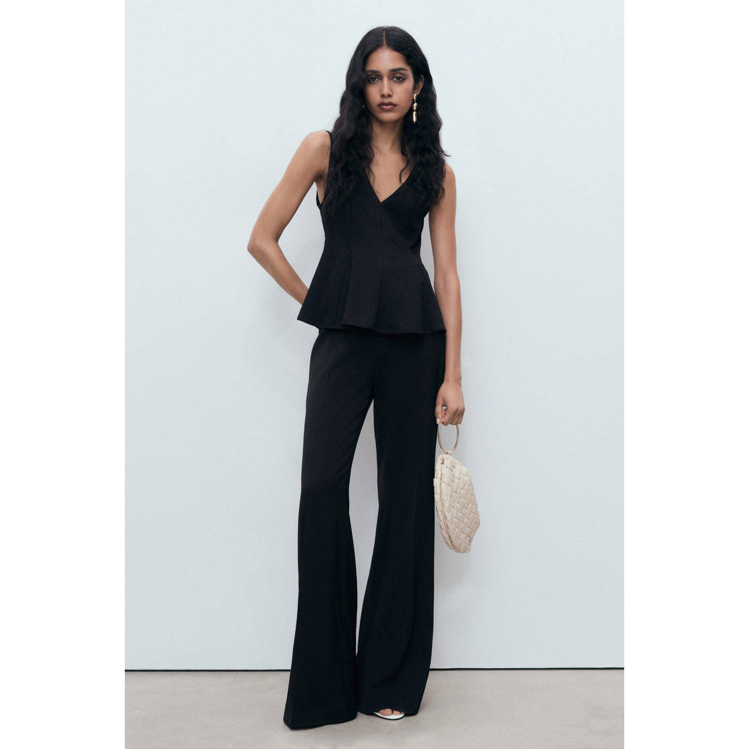 Mango top zwart