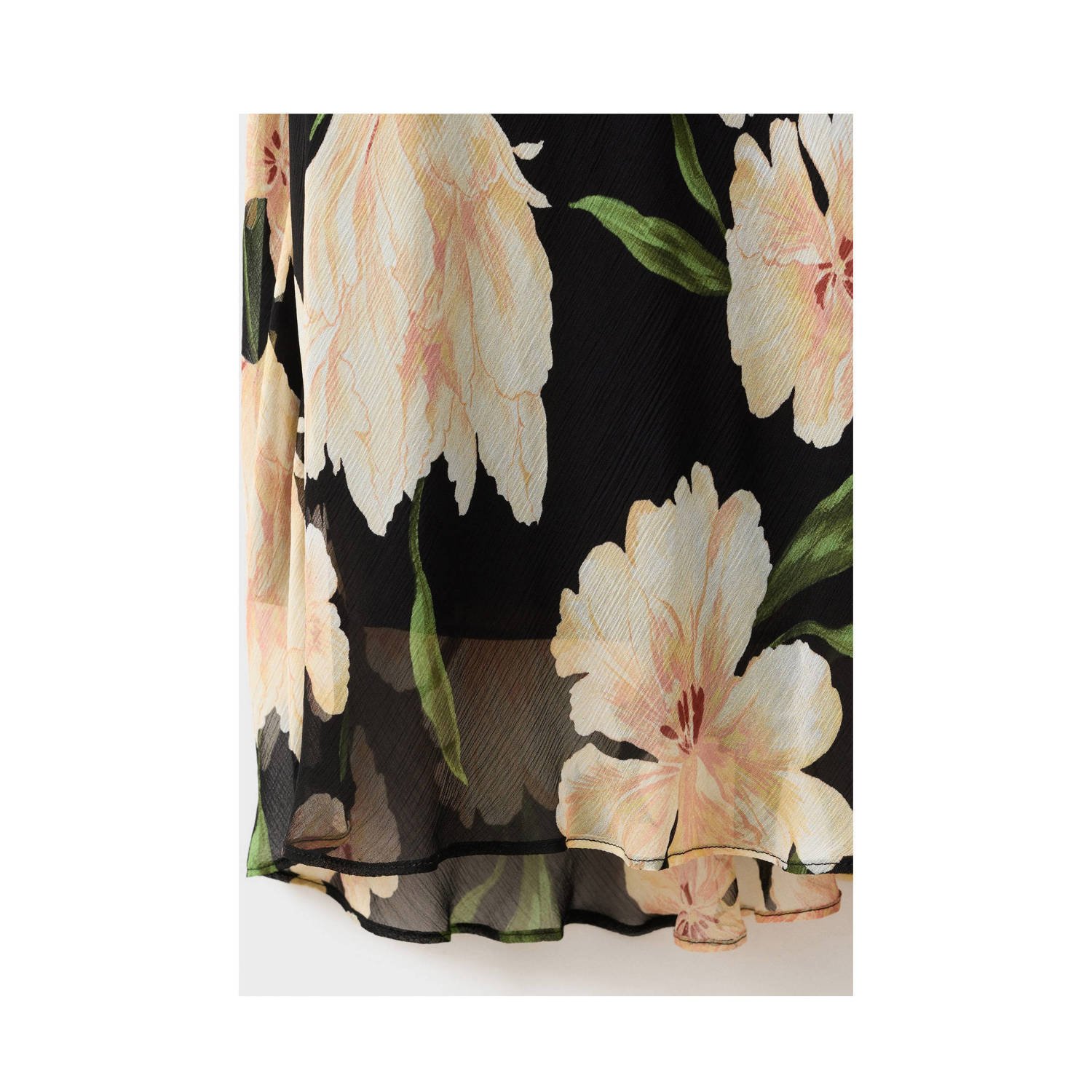 Mango maxi jurk zwart
