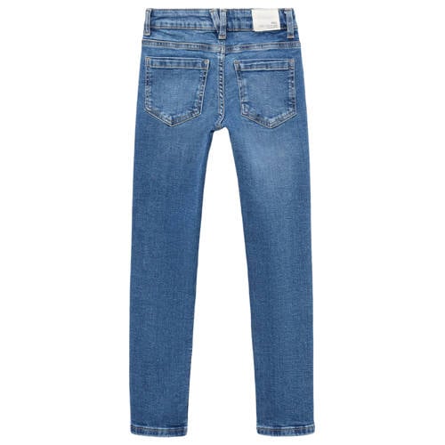Mango Kids skinny jeans medium blue denim afbeelding