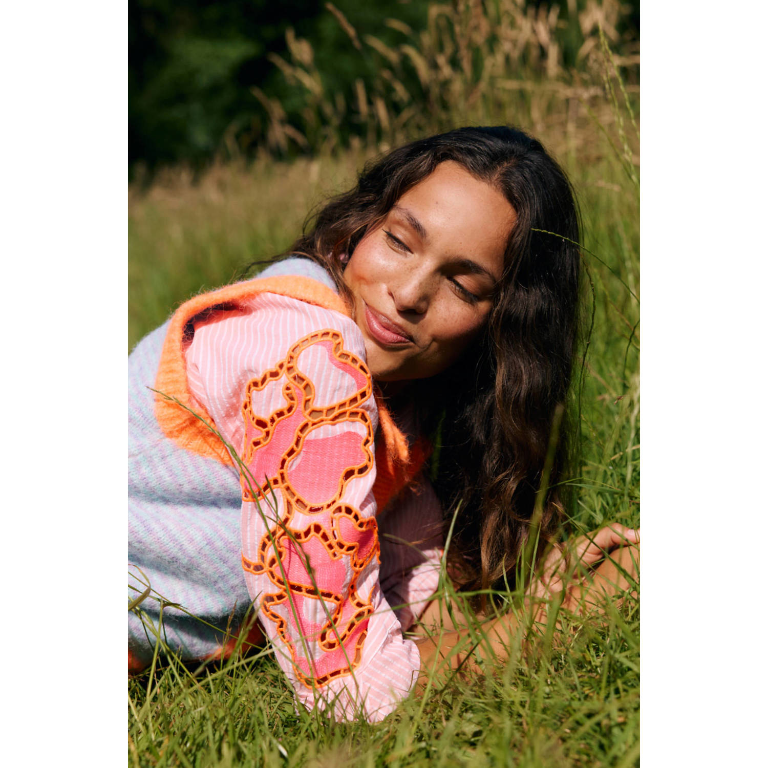 LOLALIZA blouse roze