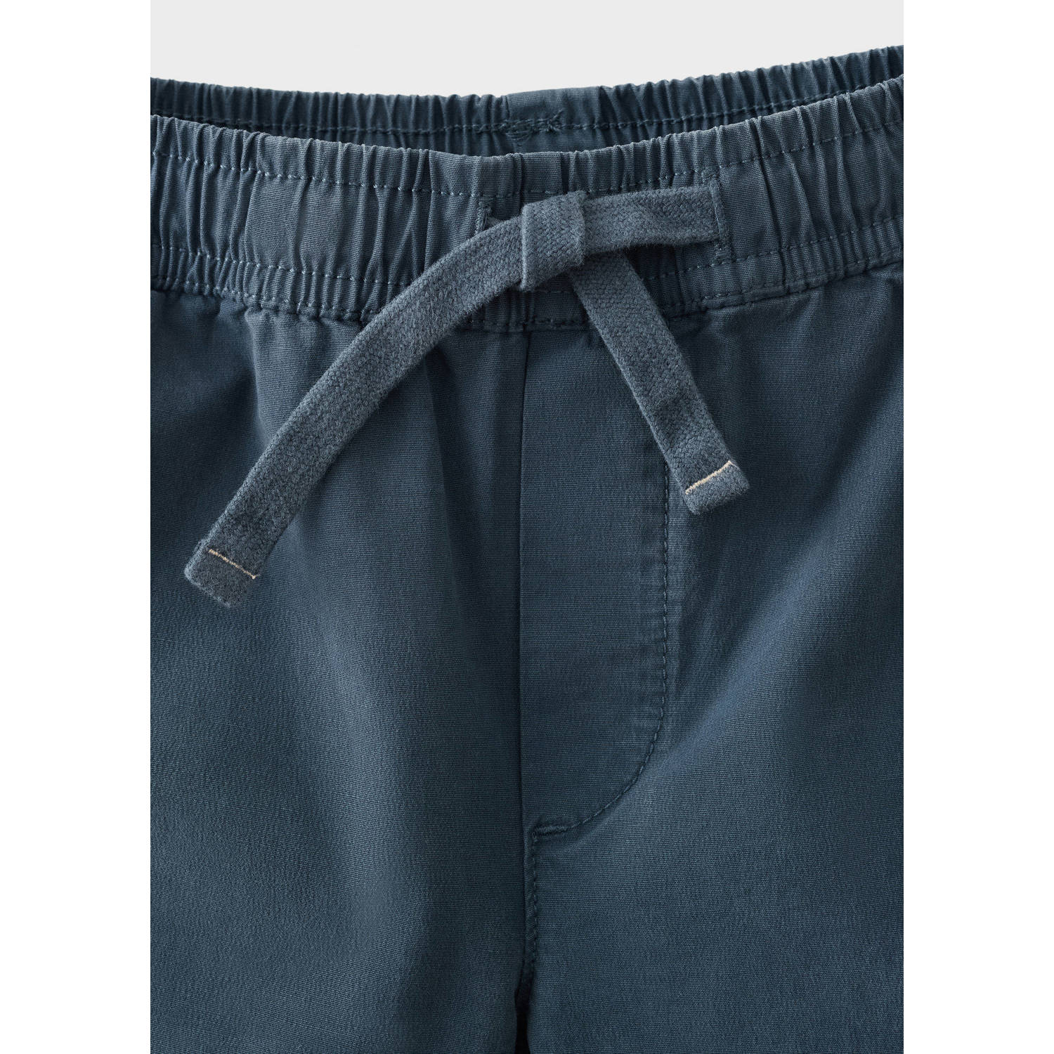 Mango Kids regular casual broek donkerblauw