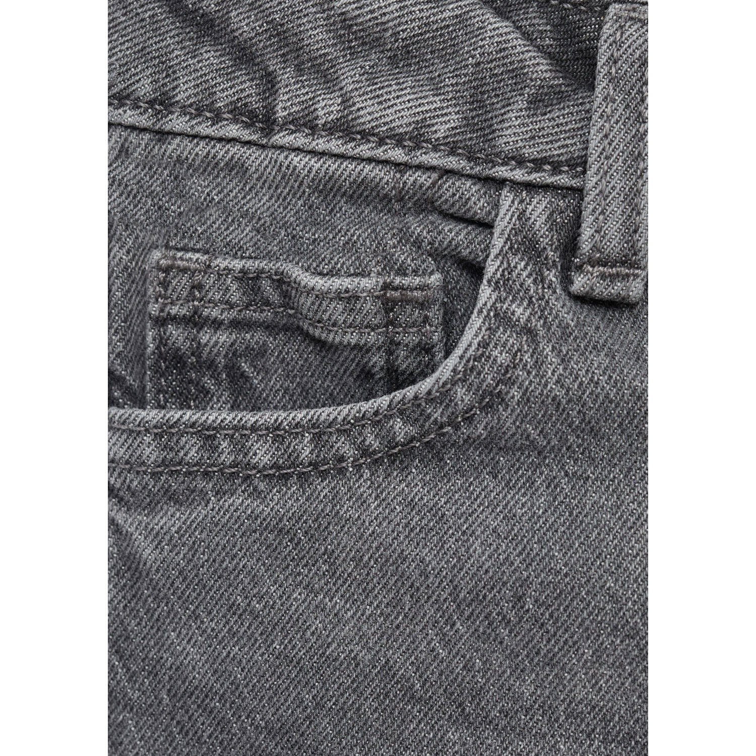 Mango Kids regular waist regular fit jeans grey denim