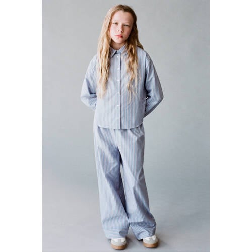 Mango Kids blouse blauw afbeelding