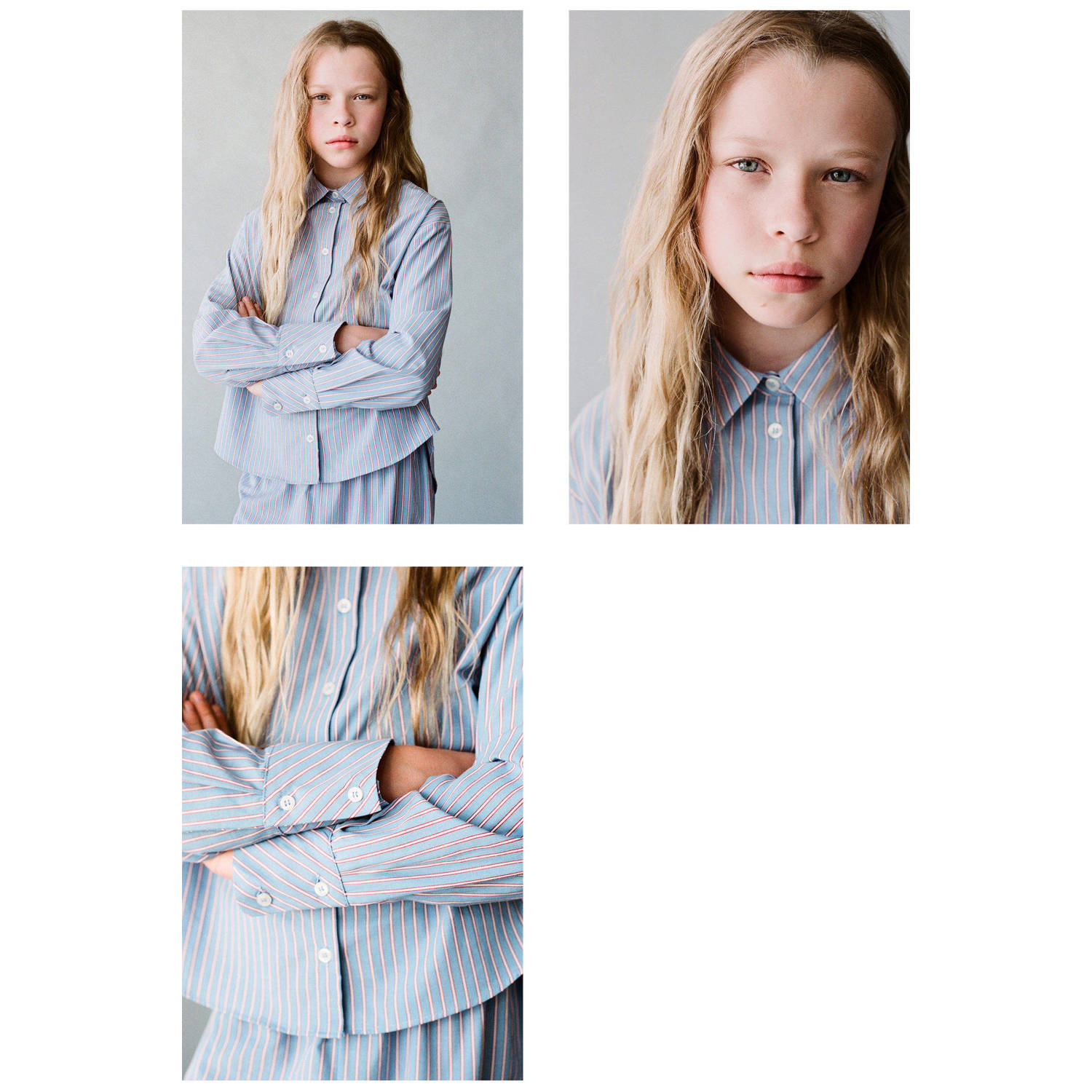 Mango Kids blouse blauw