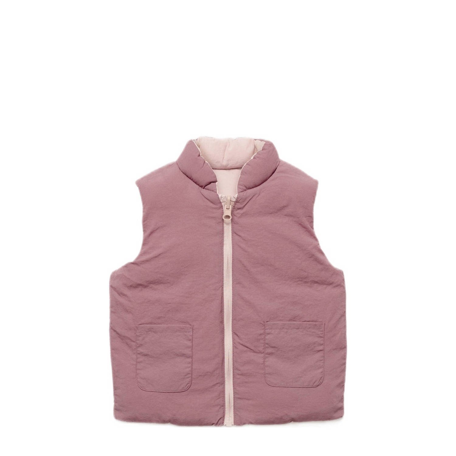 Mango Kids reversible bodywarmer oudroze