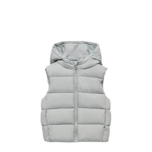 Mango Kids bodywarmer turquoise afbeelding