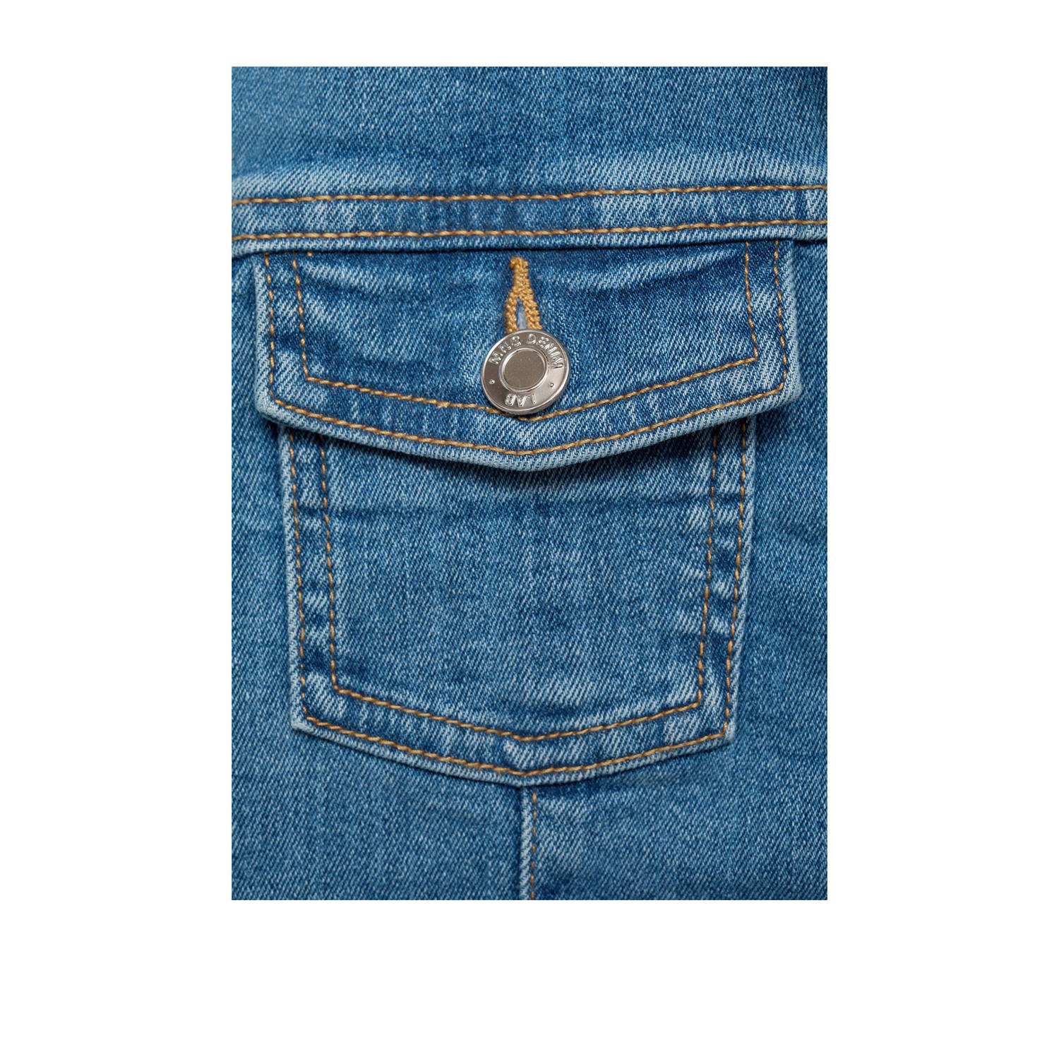 Mango Kids denim spijkerjas medium blue denim