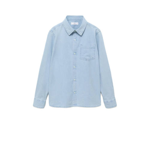 Mango Kids overhemd blauw afbeelding
