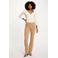 Morgan flared regular waist broek beige