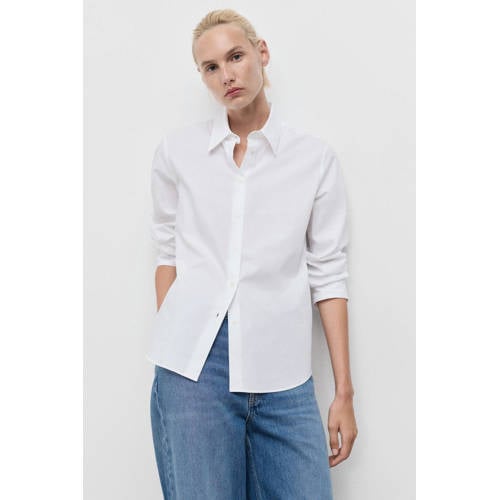 Mango blouse wit afbeelding