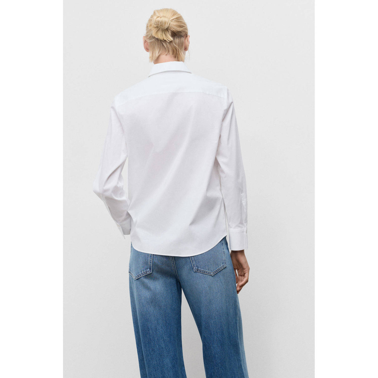 Mango blouse wit