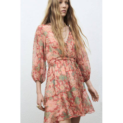 Mango midi jurk multi afbeelding