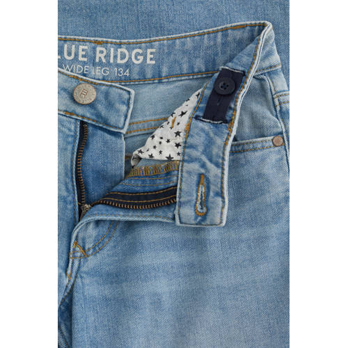 WE Fashion Blue Ridge relaxed straight leg jeans light blue denim afbeelding