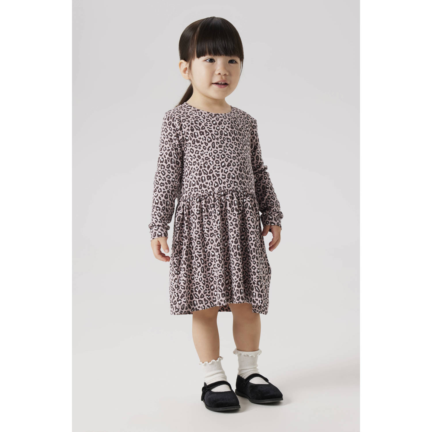 NAME IT MINI A-lijn jurk lila