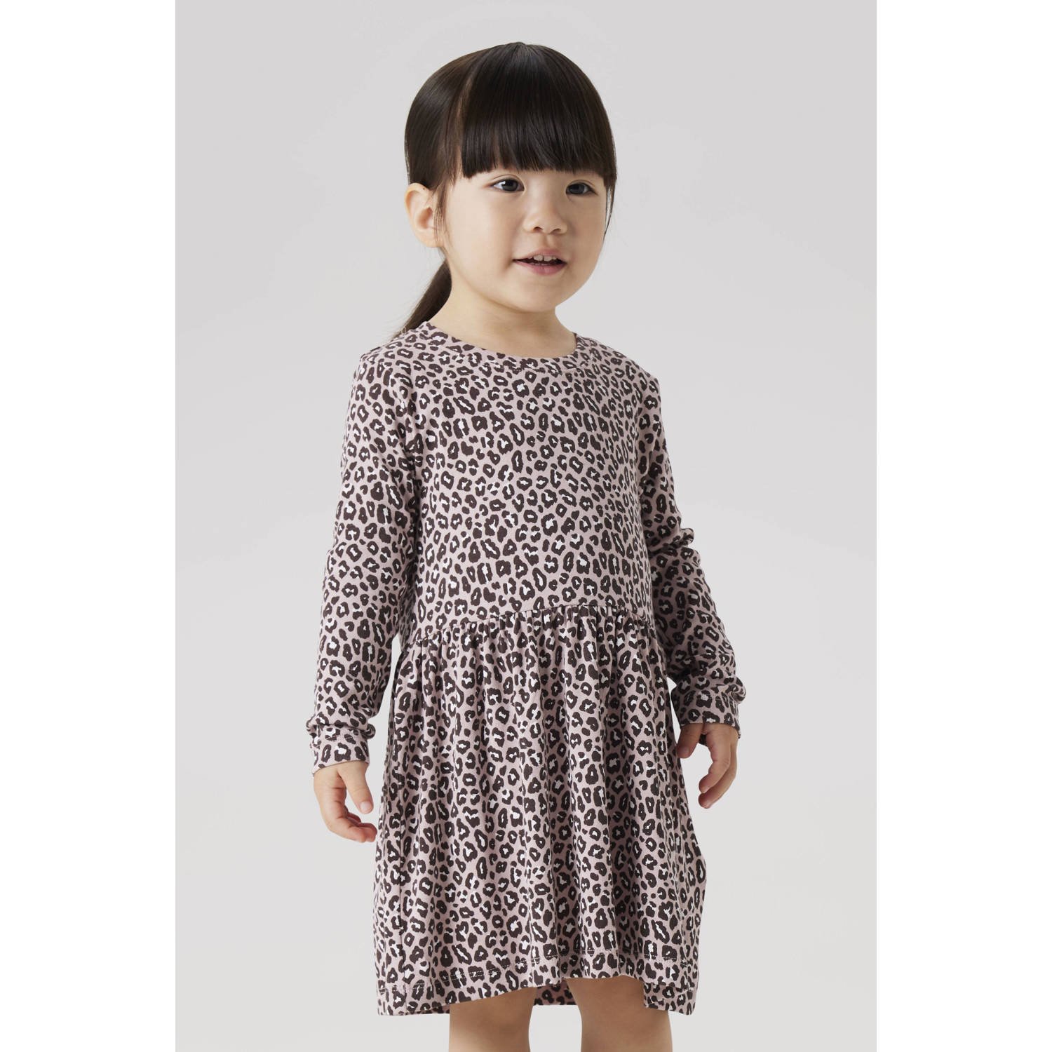 NAME IT MINI A-lijn jurk lila