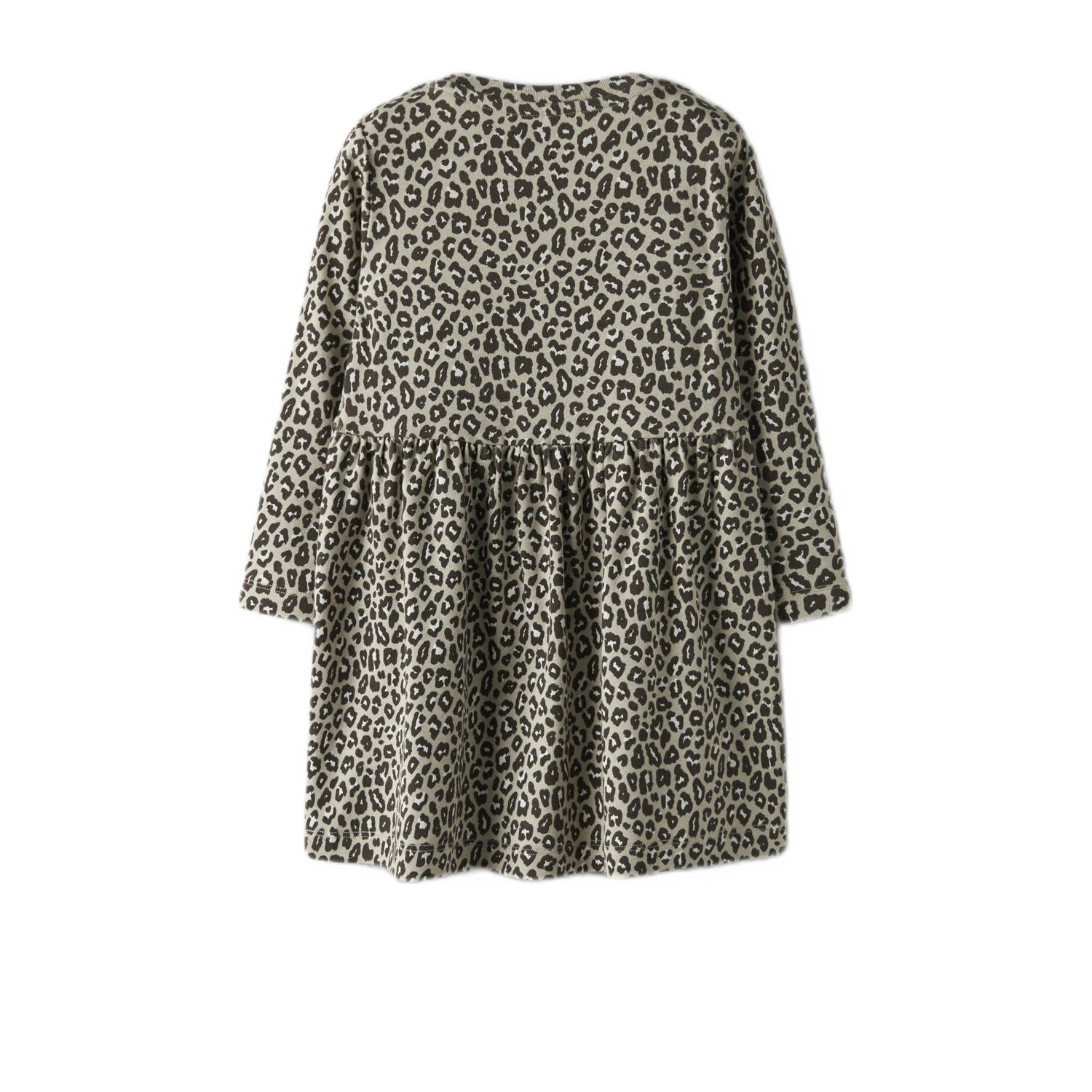 NAME IT MINI A-lijn jurk beige