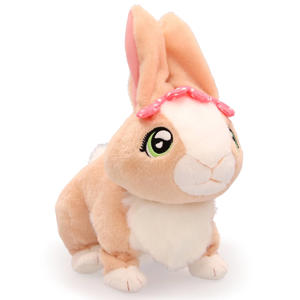 Club Petz Betsy Konijn Bruin - Interactieve pluchen knuffel - incl. batterijen