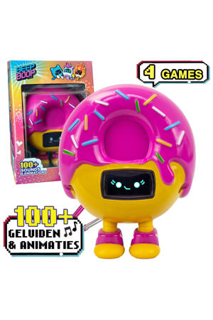 Beep Boop Mochi – Digitale mini-robot met emoties, 4 games en 100+ geluiden & animaties - Verzorgen en spelen - Interactief speelgoed