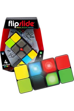  FlipSlide - Elektronisch handspel - Draai, schuif en los lichtpuzzels op