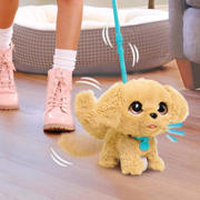 thumbnail: Just Play WagaLots Golden Retriever - Interactieve pluchen knuffel