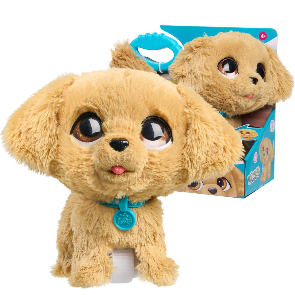 Just Play WagaLots Golden Retriever - Interactieve pluchen knuffel