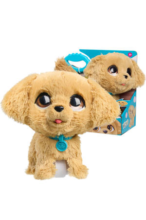 WagaLots Golden Retriever - Interactieve pluchen knuffel