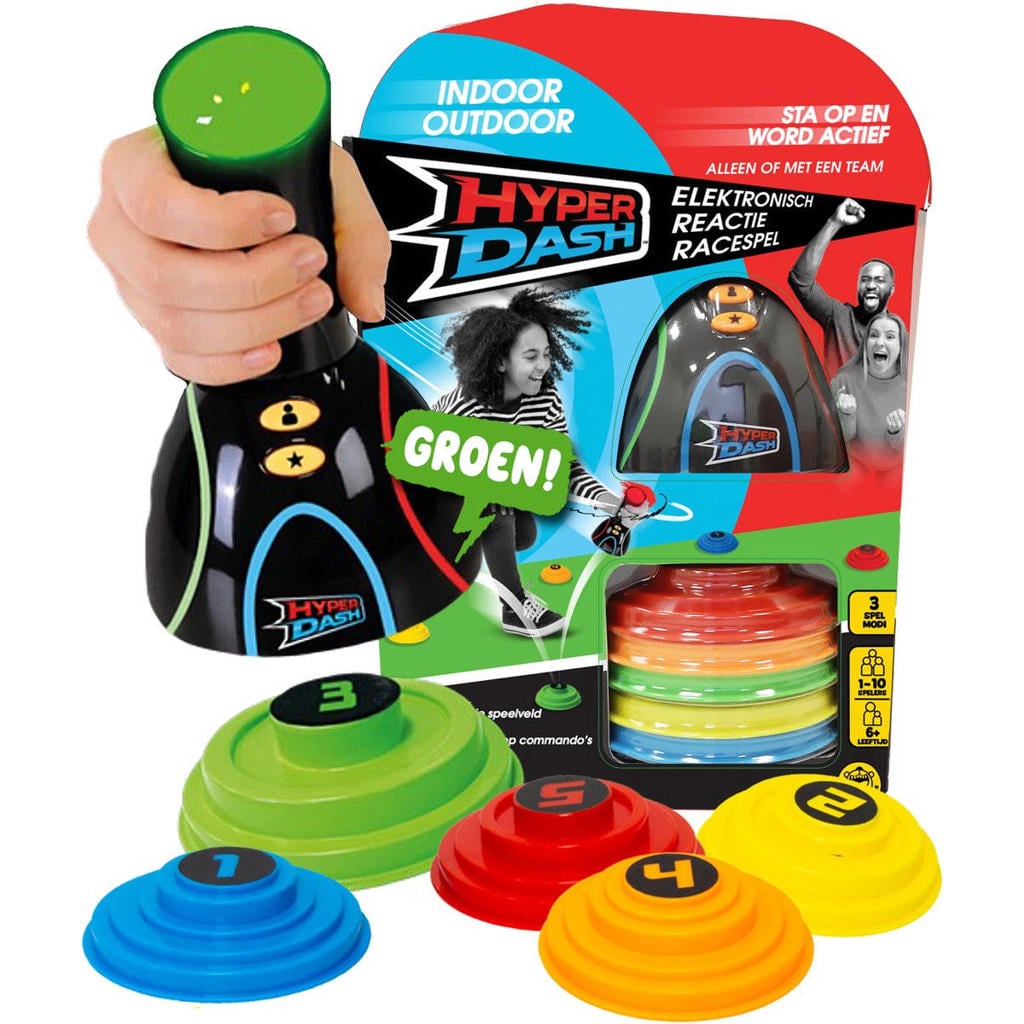 Golden Bear Toys Hyper Dash - Elektronisch actiespel voor de hele familie