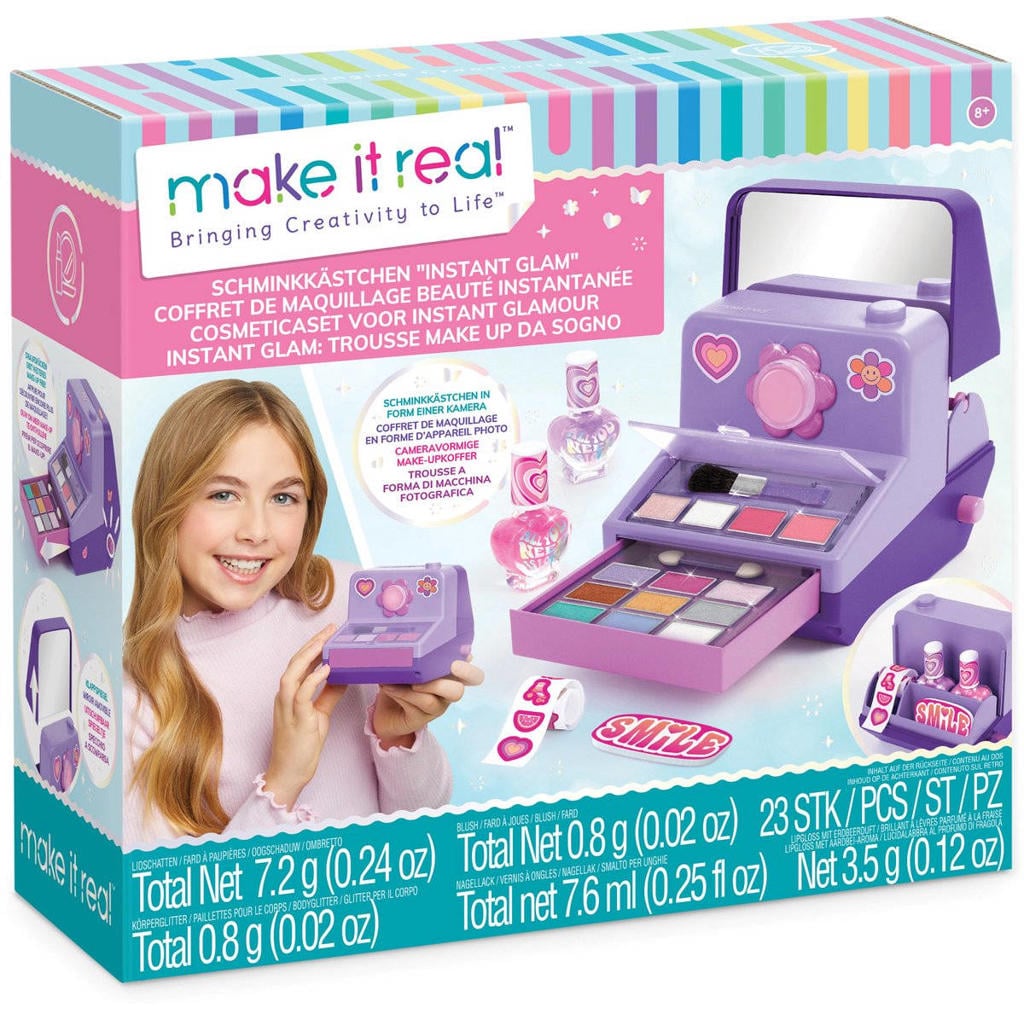 Make it Real Glamorous Make-up Set in handige opbergkoffer