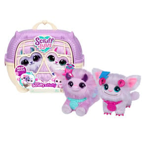 Scruff a Luvs Twin Fantasy - 2 Mystery Knuffels in Draagmand
