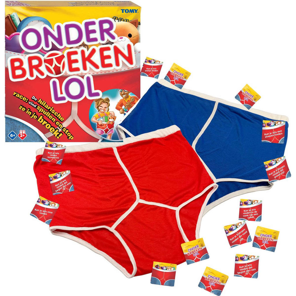 Tomy Onderbroekenlol - Hilarisch actiespel voor de hele familie
