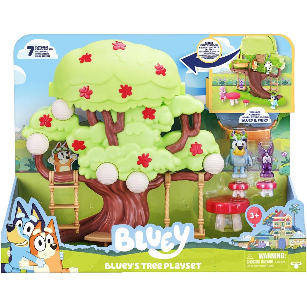 Moose Toys Bluey - Bluey's Boomhut Speelset