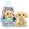 IMC Toys Baby Paws hondje Labrador - Interactieve pluchen knuffel