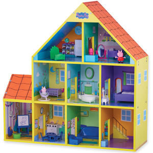  Grote houten Speelhuis Speelset