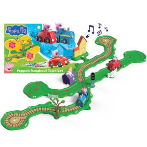 Whizz Around Peppa's Runabout Town Set