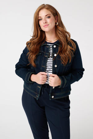 spijkerjas dark blue denim