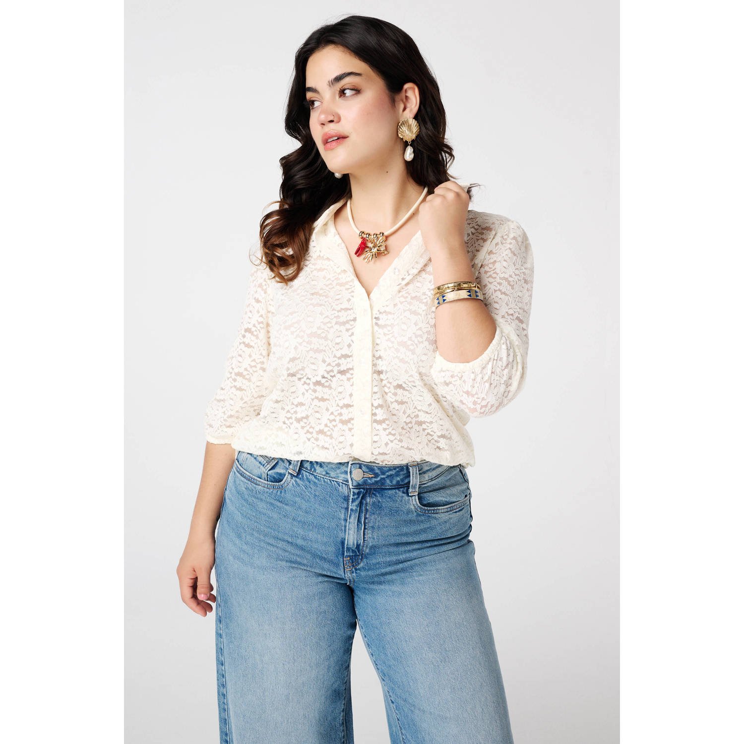 MS Mode blouse crème